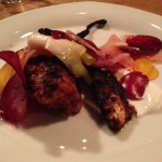 Tandoori Octopus, Beets, Pink Onions, Yogurt and Fennel
