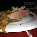 Seared Duck Breast, Cabbage, Bok Choy, Dates and Juniper Berries